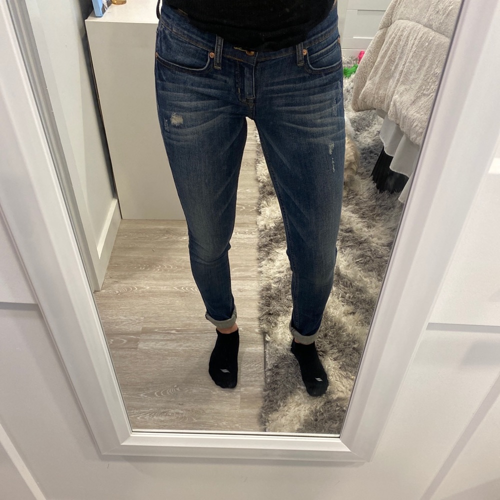 Low Rise Skinny Jean